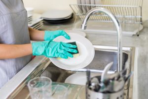 Hand-Washing Dishes Is More Fun With Fancy Soap and Sparkly Sponges